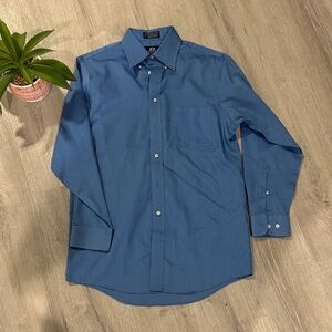Stafford Classic Blue Dress Shirt